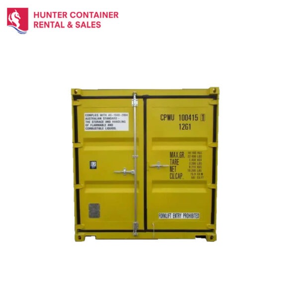 10ft Dangerous Goods Storage Container Rental & Sales NSW