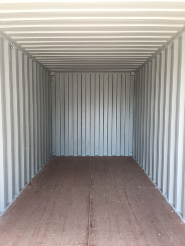 20ft Relocation Container Inside View