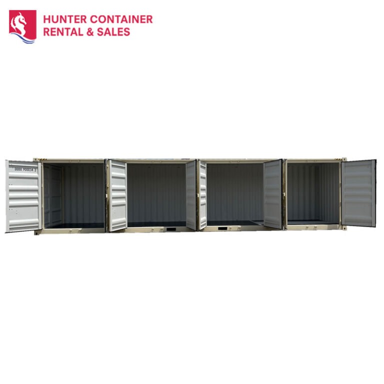Buy 40ft HC 4-Door Container | Hunter Containers