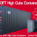 Secure 20ft HC containers for storage, modifications or site use sydney nsw— get a fast quote today