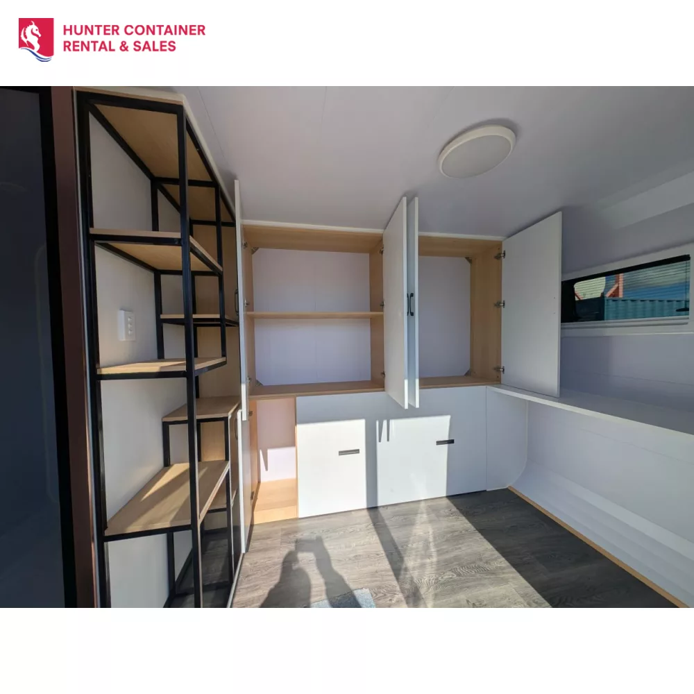 4m pod house, storage & shelving, for sale NSW