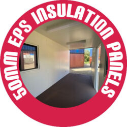 50mm EPS Insulation Panels Container Modification NSW