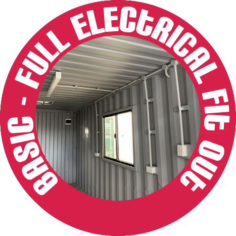 Basic - Full Electrical Fit Out Container Modification NSW