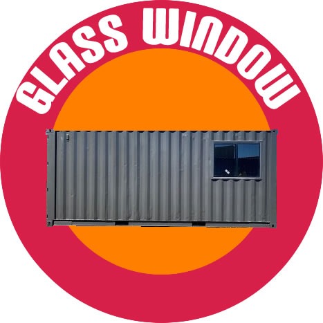 Glass Window Container Modification Option NSW