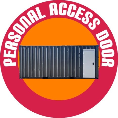 Personal Access Doors - container modifications NSW