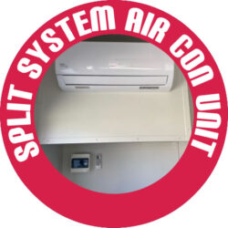 Split System Air Con Unit Container Modification NSW