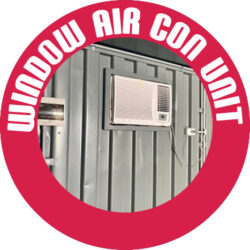 Window Air Con Unit Container Modification NSW